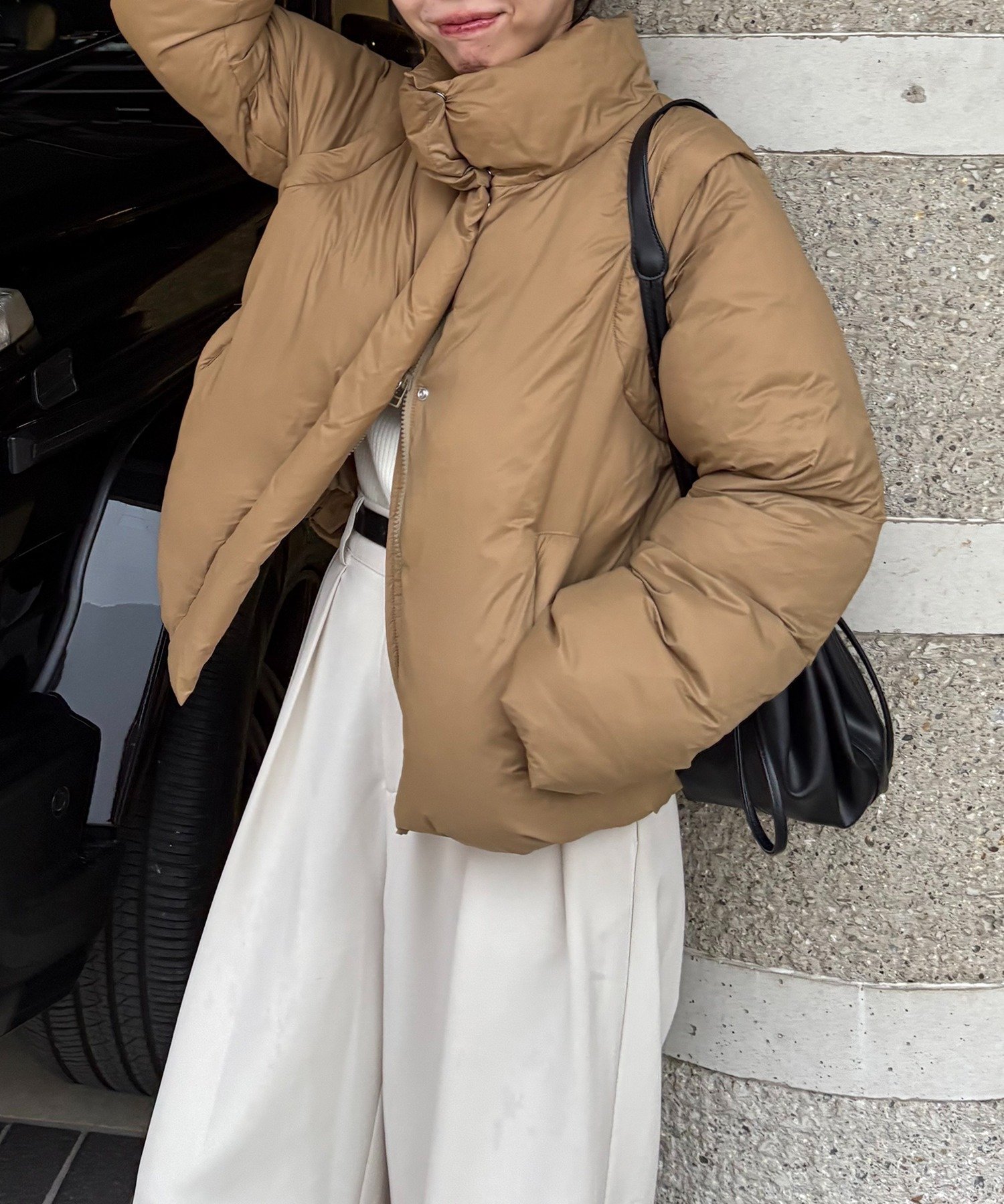 CAPRICIEUX LE'MAGE｜【軽量/保温性◎】2WAY中綿パフジャケット