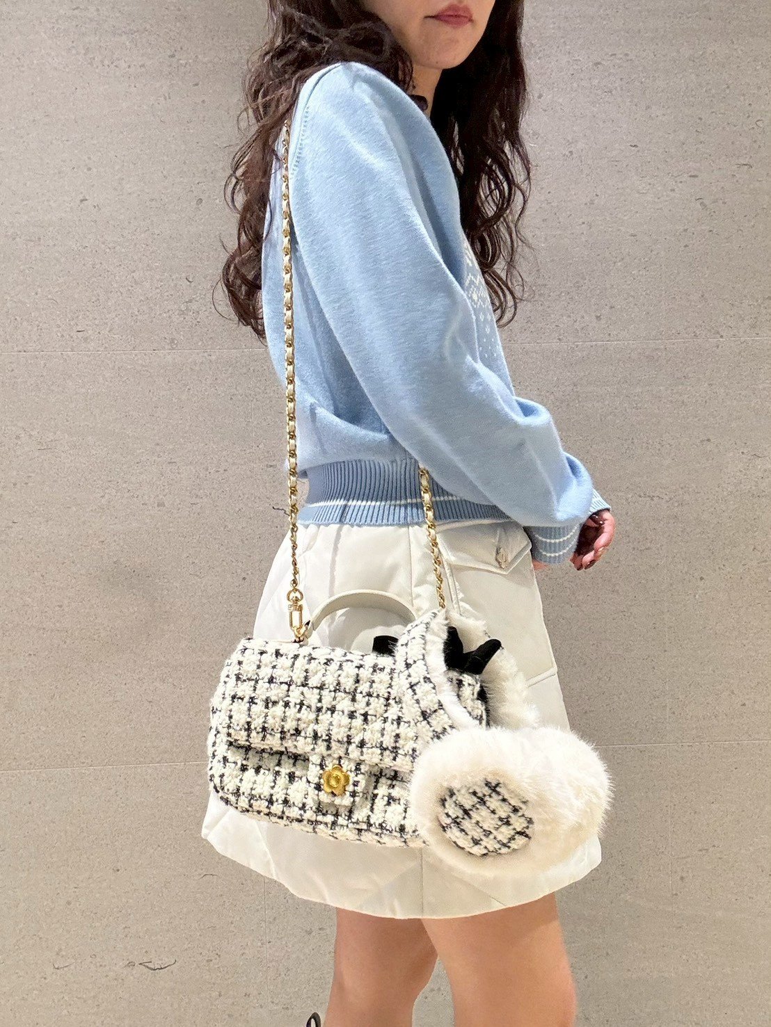 LILY BROWN｜【LILY BROWN×MARY QUANT】デイジーモチーフファーイヤー