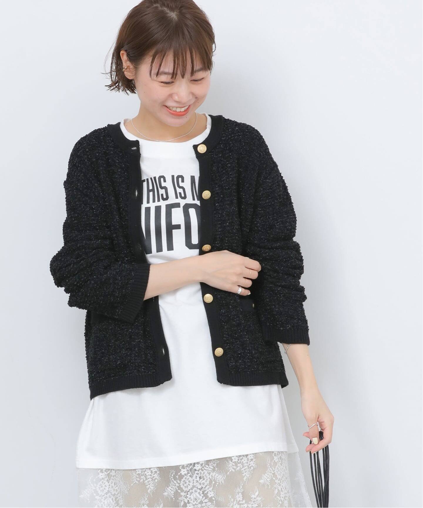 JOURNAL STANDARD relume｜ツイーディーミックスニットジャケット