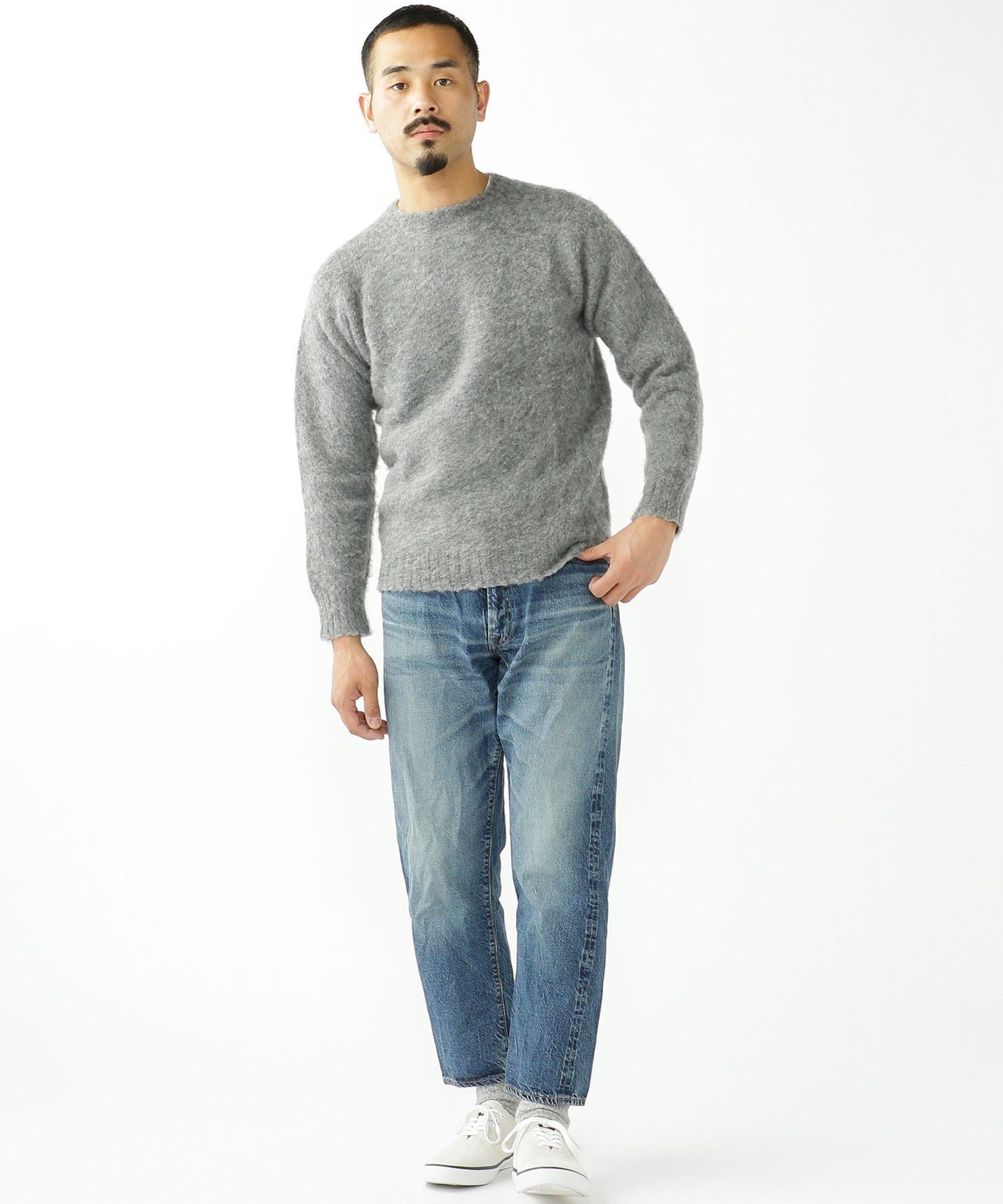 BEAMS MEN｜BEAMS PLUS / シェットランド ニット | Rakuten Fashion