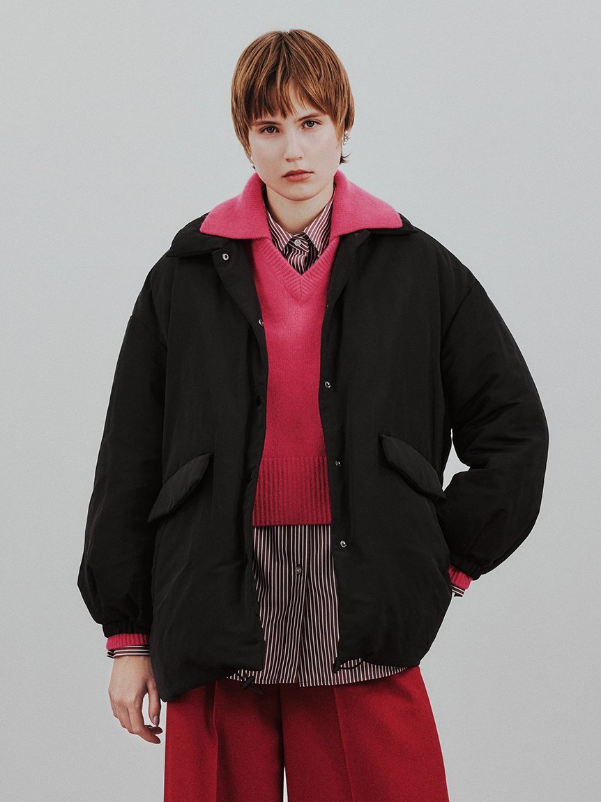 Mila Owen｜フレンチダウンテントシルエットジャケット | Rakuten