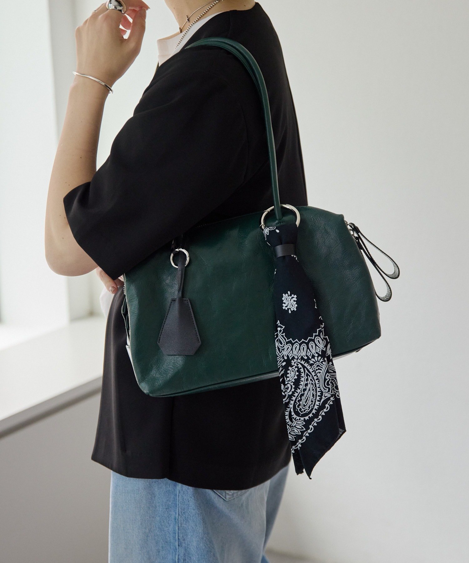 ear PAPILLONNER｜ロングハンドルボストンバッグ | Rakuten Fashion