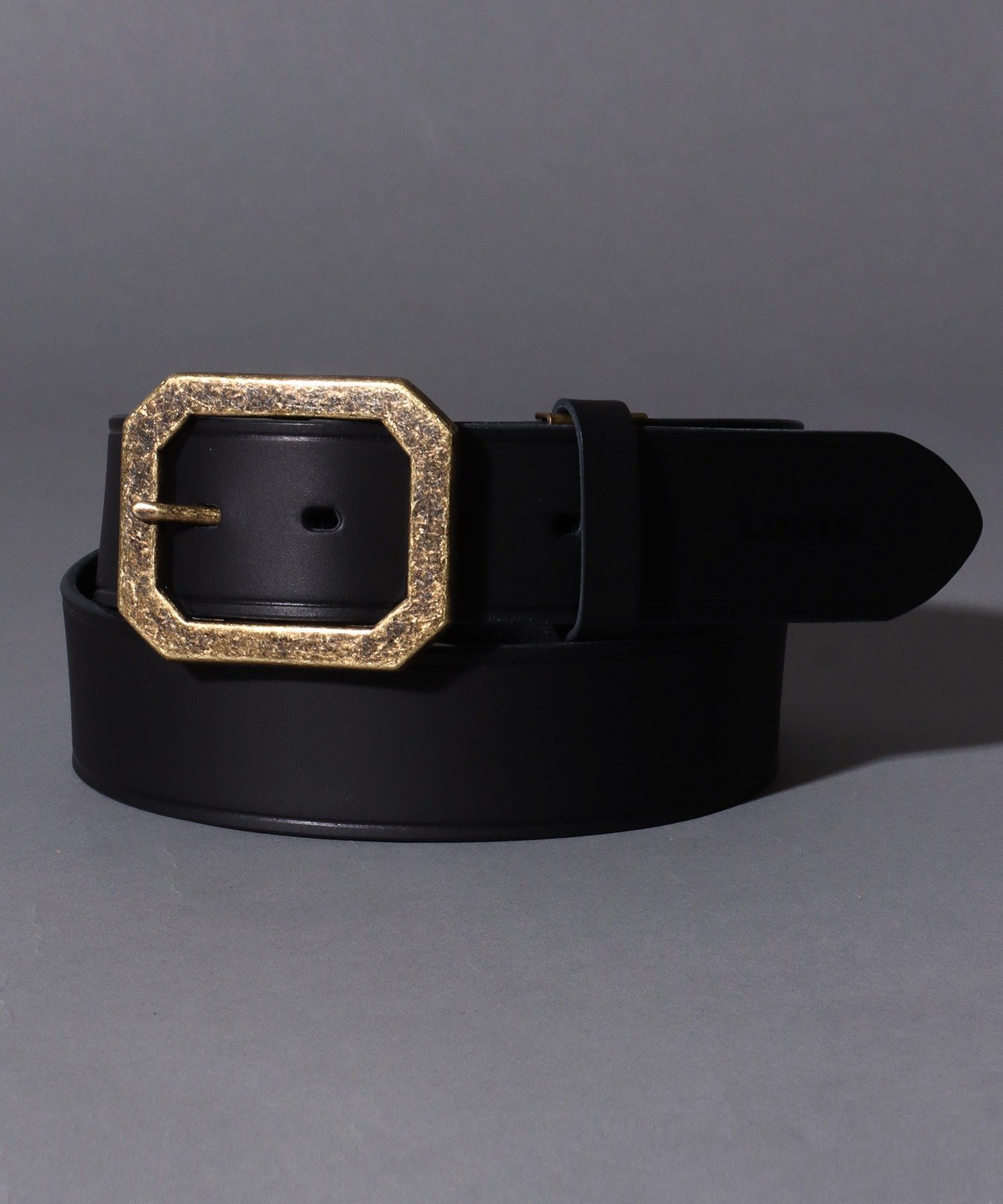 SITRY｜Levi's リーバイス ベルト メンズ 本革 八角バックル 40mm