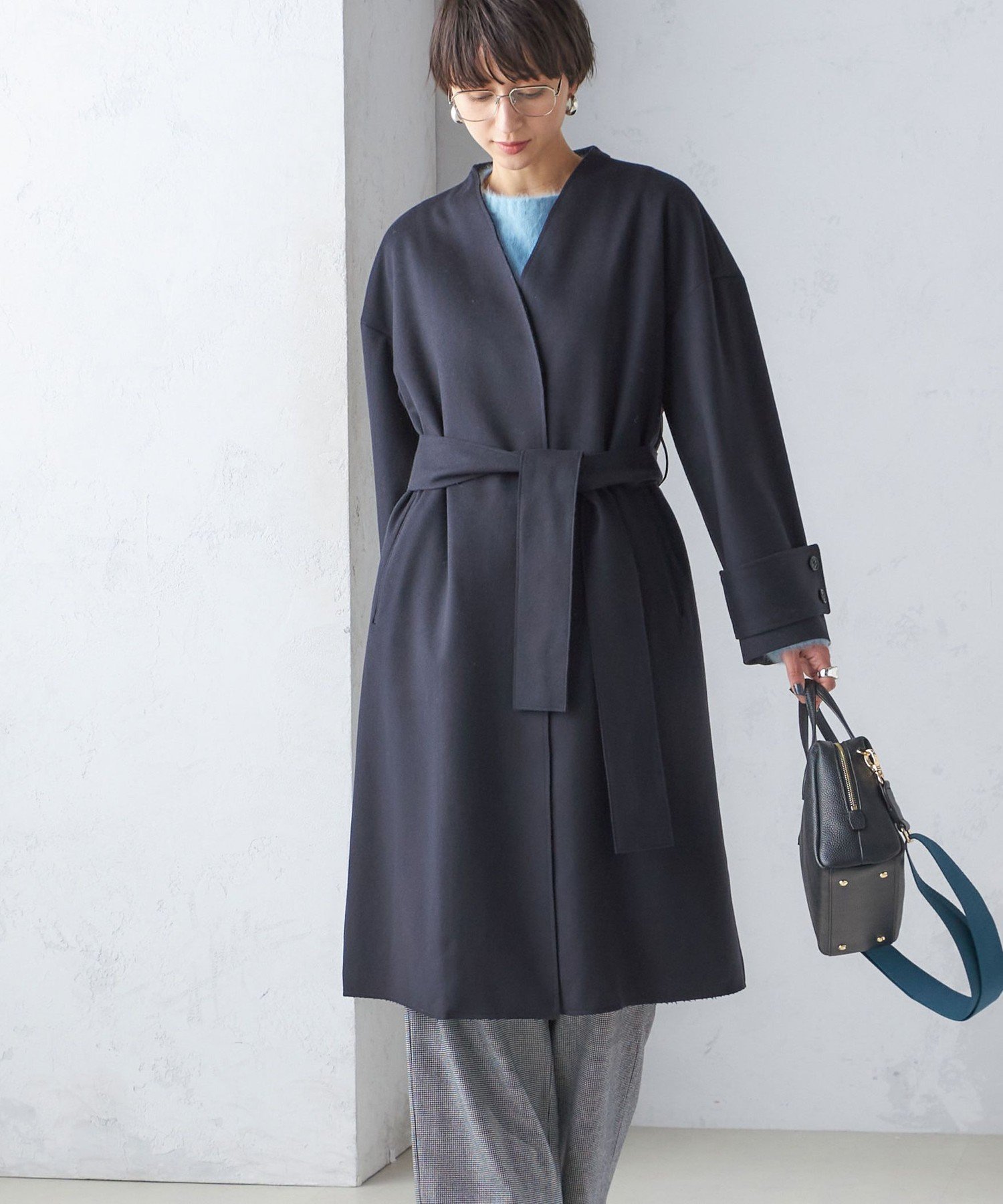 SHIPS｜MANTECO ノーカラー コート | Rakuten Fashion(楽天