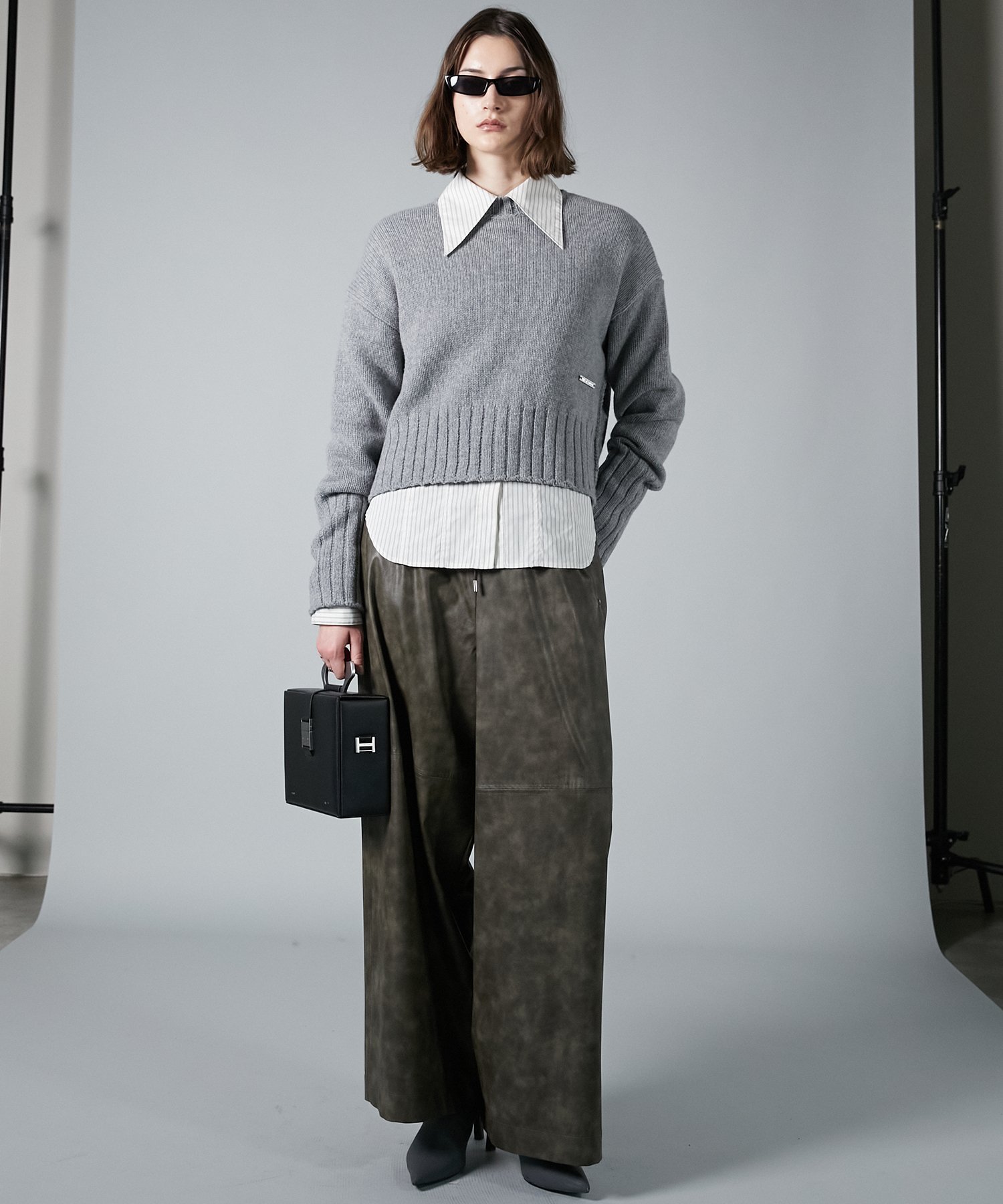 PRANK PROJECT｜メリノウールショートニット/Merino Wool Short Knit