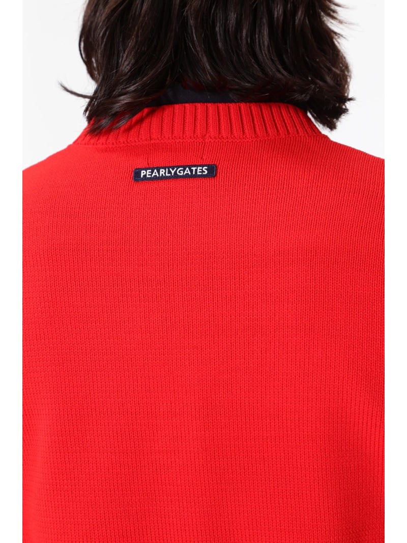 楽天市場】PEARLY GATES インターシャクルーネックニット ＜トラッド