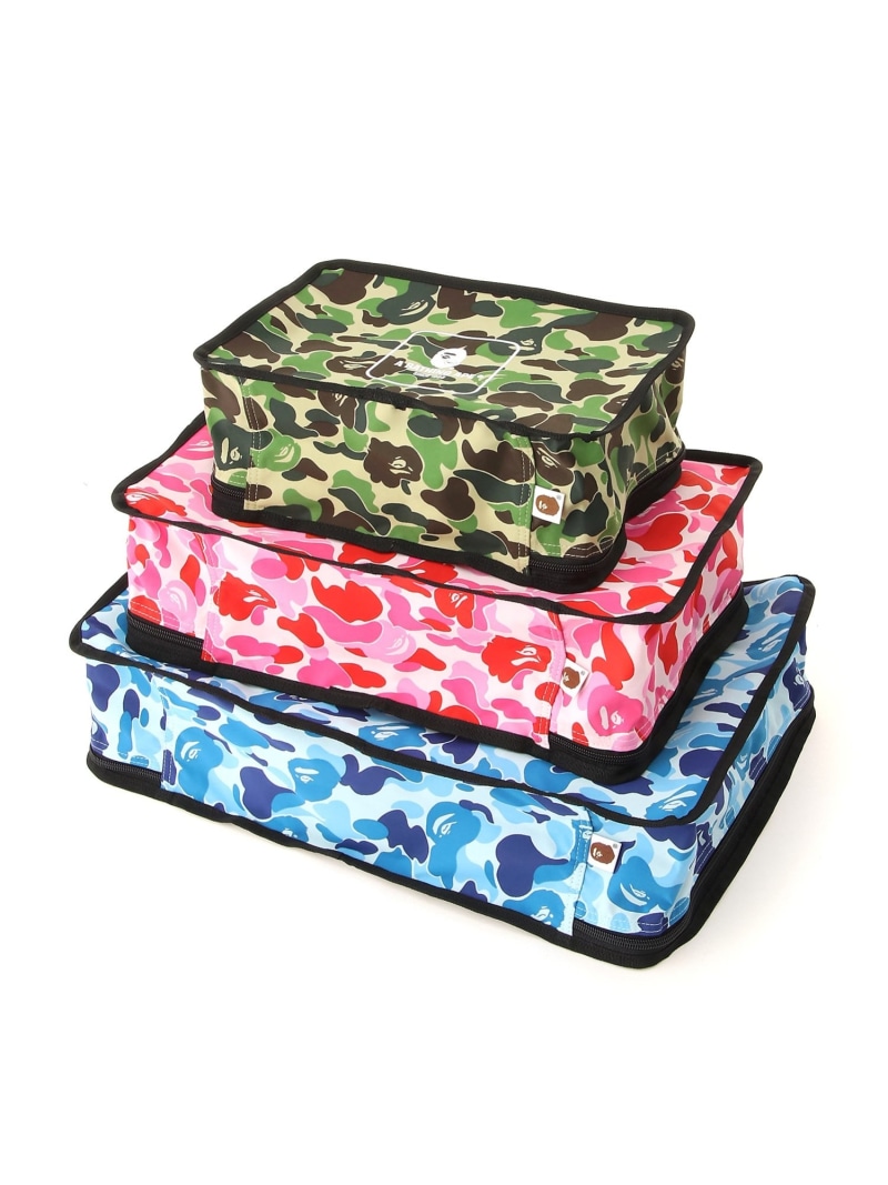 楽天市場】A BATHING APE ABC CAMO TRAVEL POUCH ア ベイシング エイプ