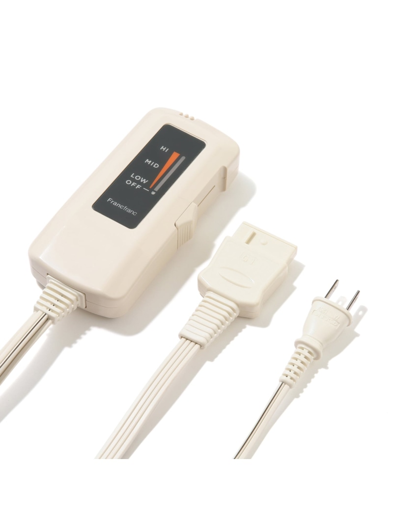 楽天市場】【SALE／50%OFF】Francfranc ヒーター付きブランケット(毛布