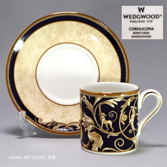 楽天市場】ウェッジウッド Wedgwood コーヌコピア デミタスカップ