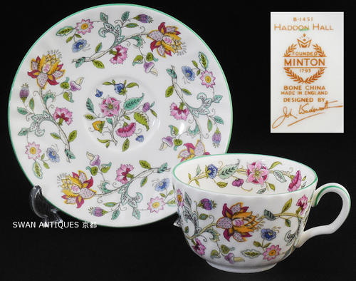 楽天市場】英国製 イギリス ミントン Minton ハドンホール グリーン