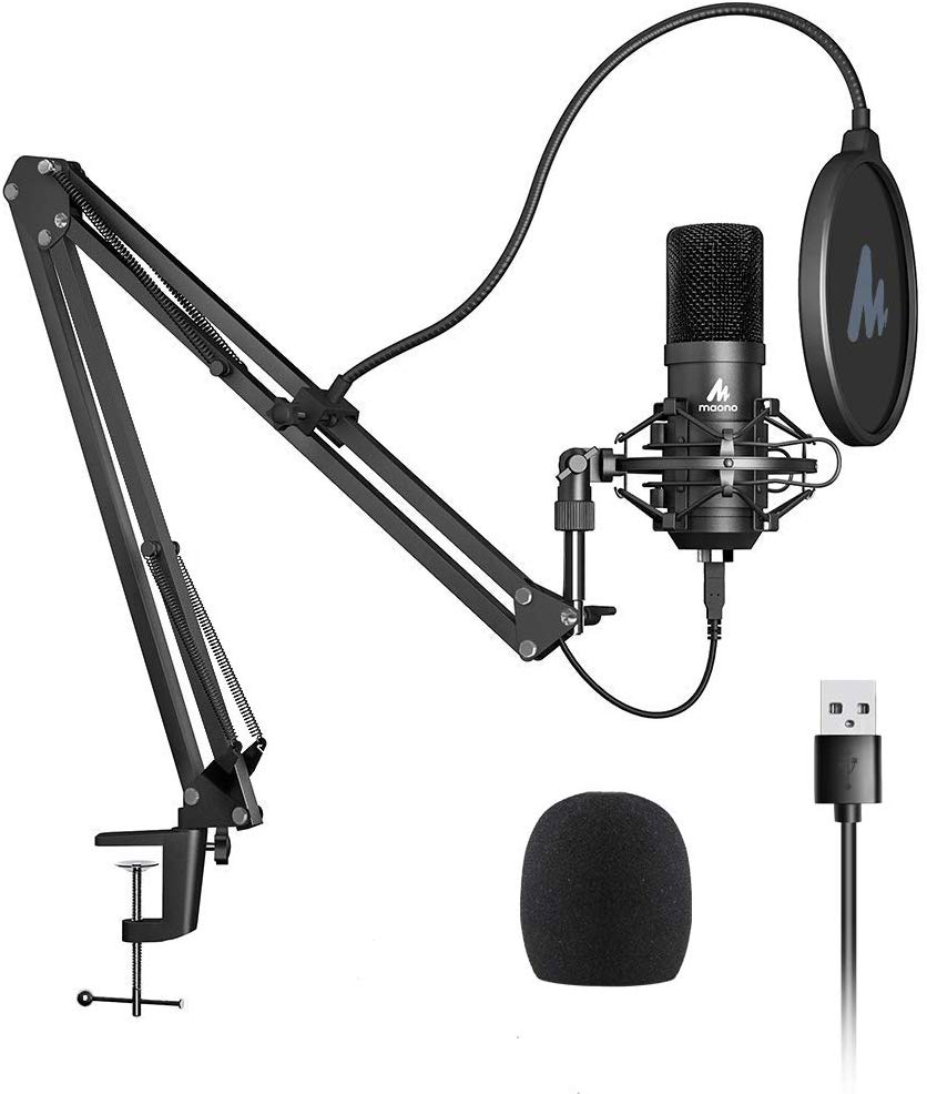 楽天市場】【あす楽対応】MAONO USBマイク コンデンサーマイク セット