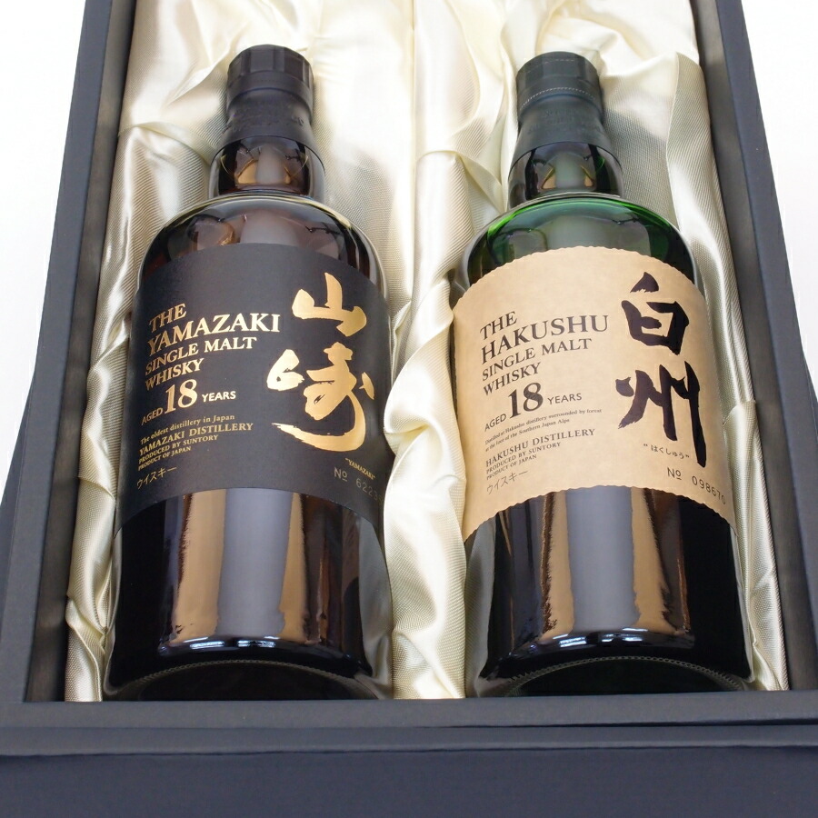 楽天市場】サントリー山崎18年43度700mlサントリー白州18年43度