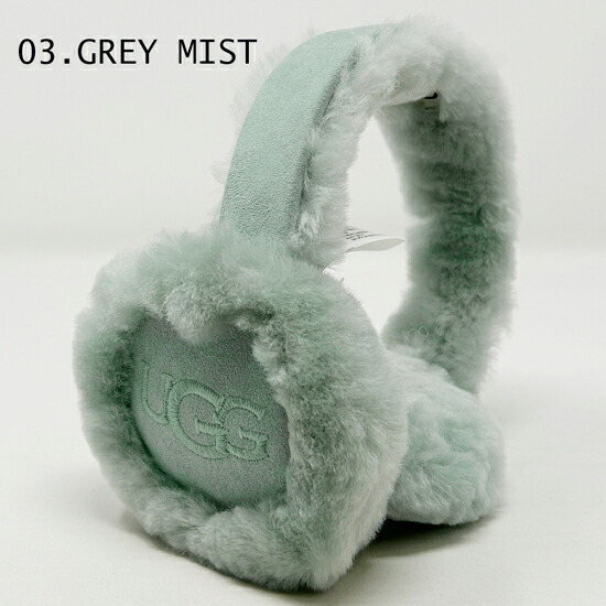 楽天市場】アグ イヤーマフ レディース UGG シープスキン エンブロイ