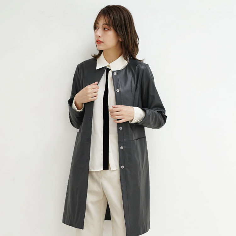 楽天市場】【4h限定20%off】【訳あり】レザー コート アウター
