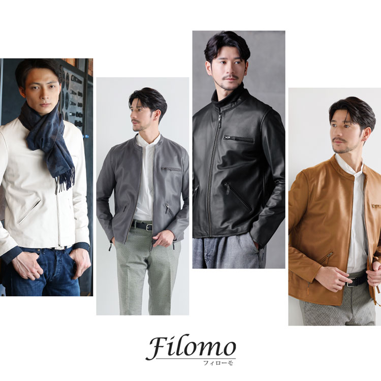 楽天市場】【5%offクーポン】レザージャケット メンズ 本革 ラムレザー