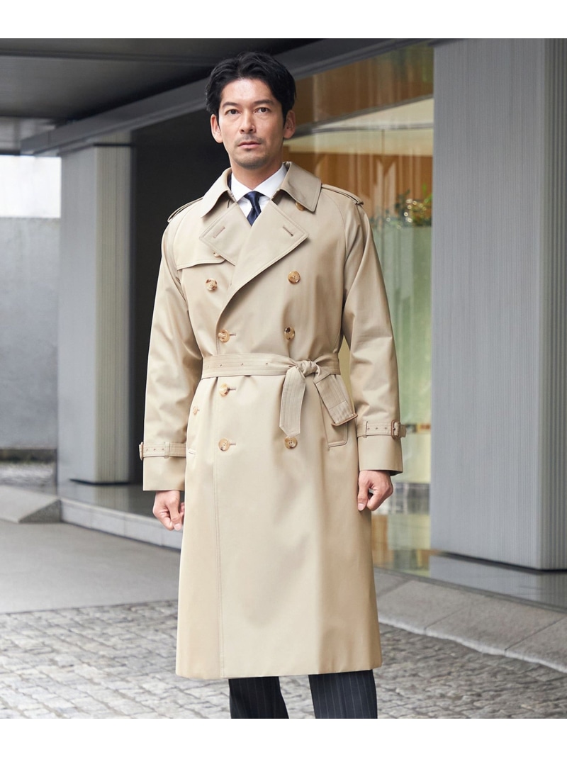 楽天市場】＜100年コート＞クラシックモデル ダブルトレンチコート