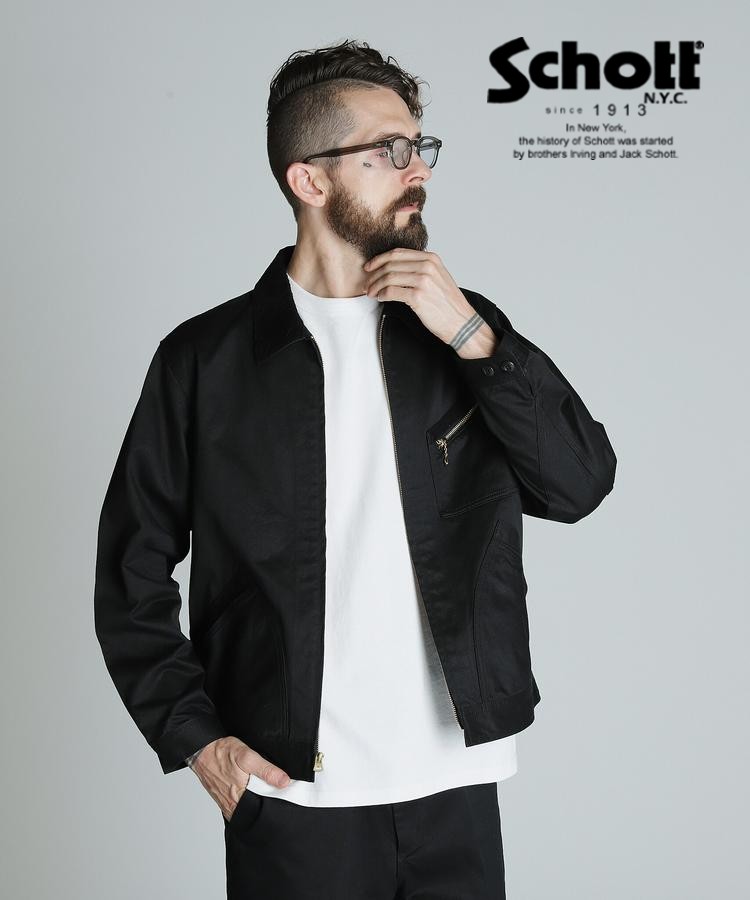 楽天市場】☆SALE|Schott/ショット 公式通販 |CHINO WORK JACKET/チノ