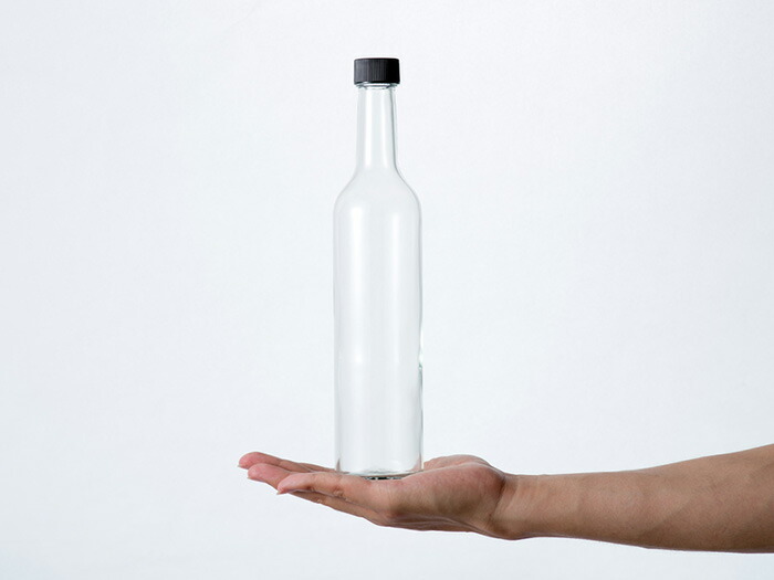 楽天市場】ガラス瓶 酒瓶 ワイン瓶 スリムワイン500 透明 500ml 【3本