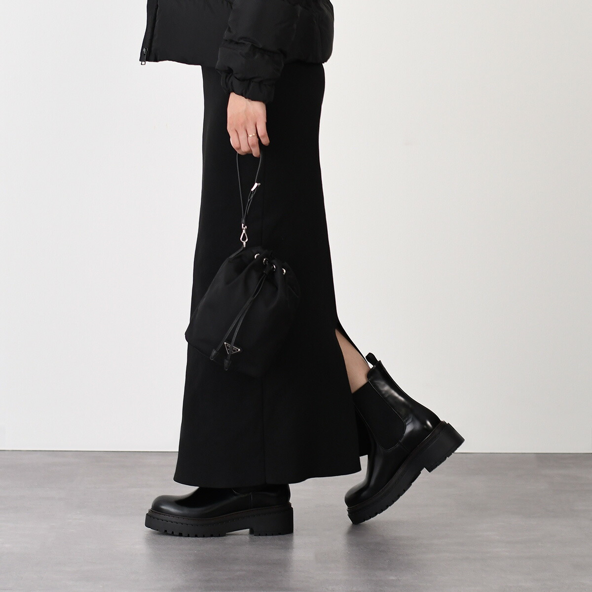 楽天市場】【20％オフ対象&P10倍】PRADA プラダ ブーツ シューズ