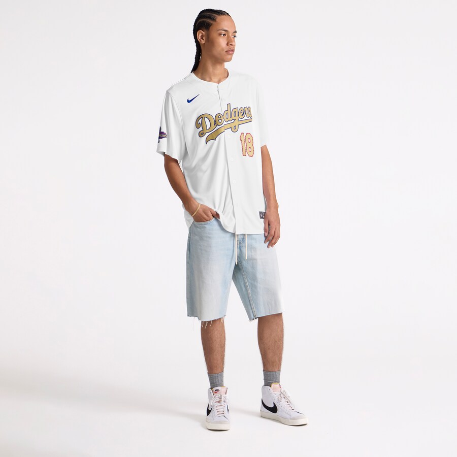 楽天市場】【海外モデル】MLB 山本由伸 ドジャース ユニフォーム