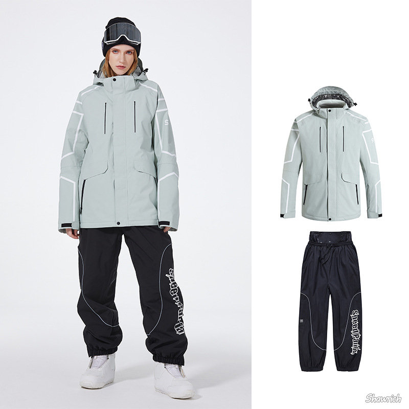 楽天市場】送料無料 スノーボードウェア 上下セット セットアップ