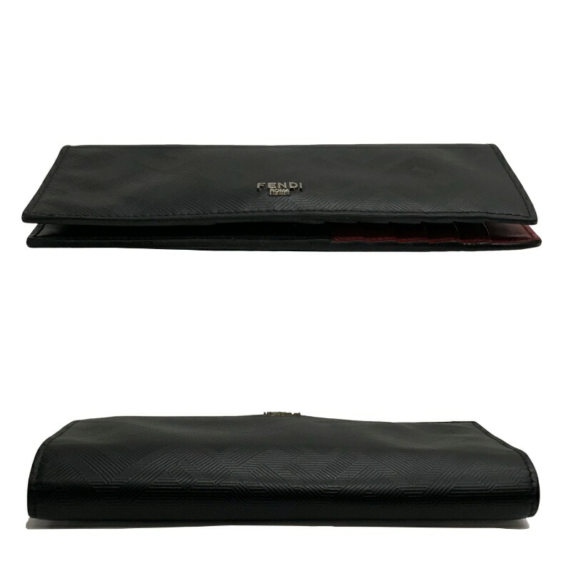 楽天市場】FENDI フェンディ 長財布 7M0355AJF4F19KP シャドー レザー