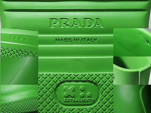楽天市場】◇ミウラ◇【大幅値下げ！】プラダ PRADA ラバー ブーティー