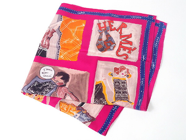 楽天市場】◇ミウラ◇エルメス HERMES カレ70 J'aime Mon Carre