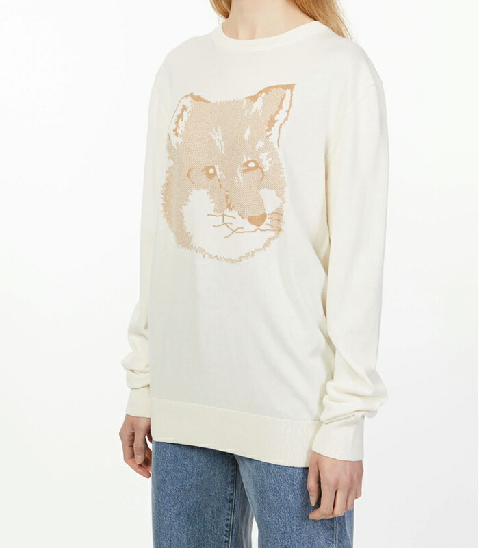 楽天市場】メゾンキツネ ニット セーター プルオーバー MAISON KITSUNE