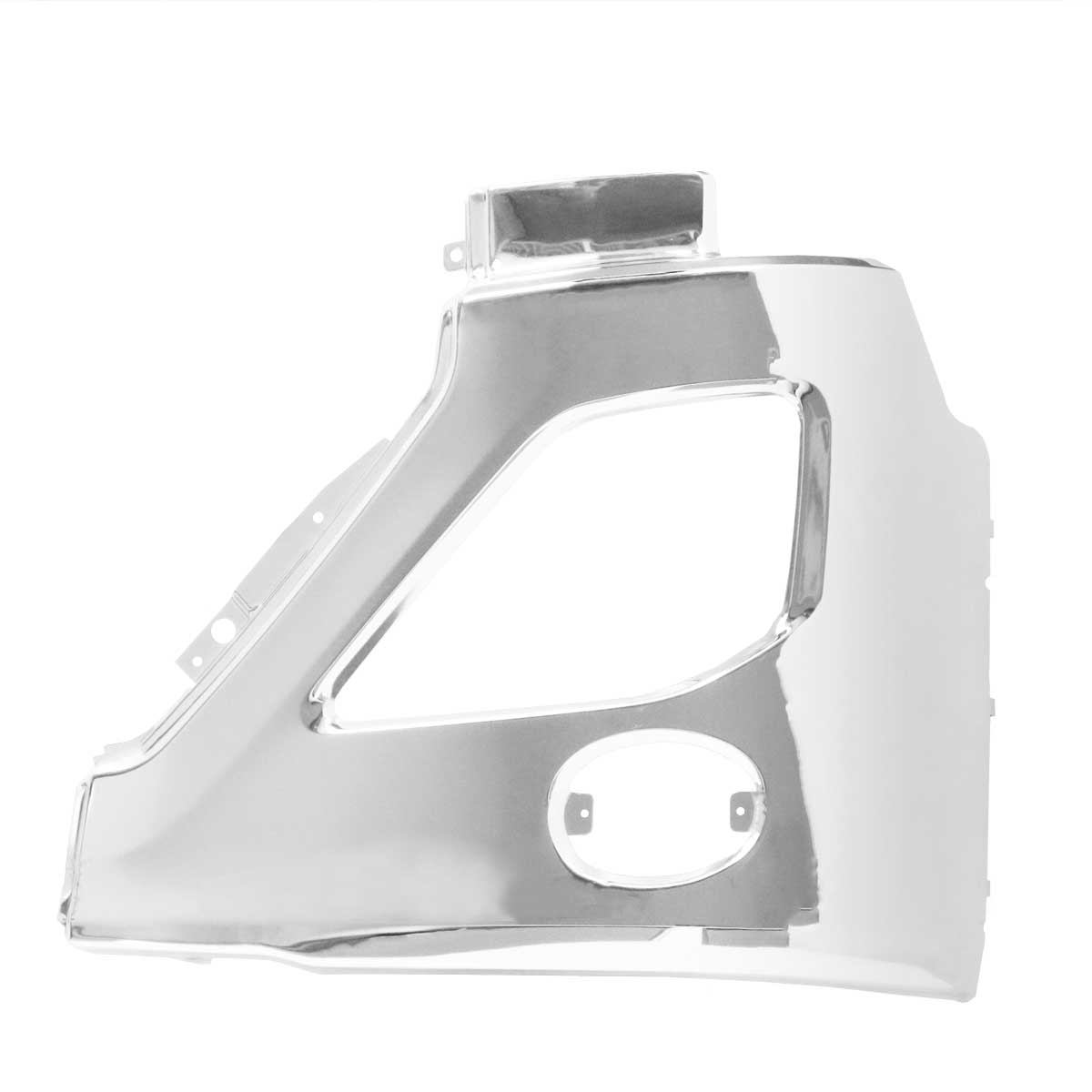 楽天市場】17クオン メッキ バンパー メッキバンパー 3分割セット 左