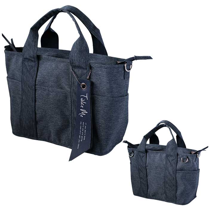 楽天市場】トートバッグ Take Me 9pocket【完成品】 | 多機能