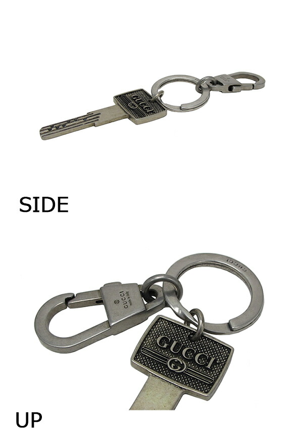 楽天市場】グッチ GUCCI キーホルダー ヴィンテージシルバーカラー