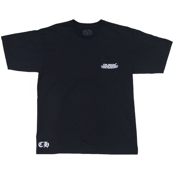 楽天市場】CHROME HEARTS OFF-WHITE LOS ANGELES T-SHIRT BLACK クロム