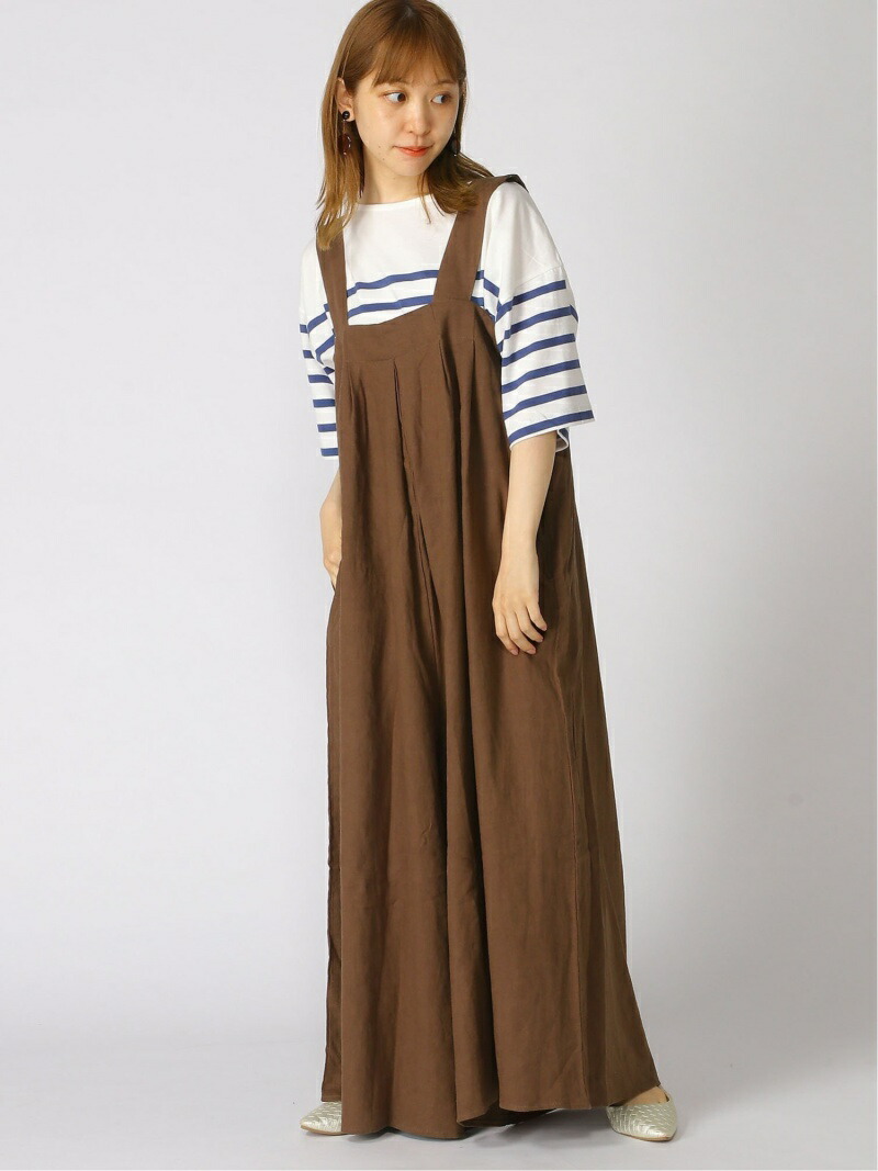 楽天市場】【SALE／50%OFF】Samansa Mos2 blue/リネン混ワイドタック