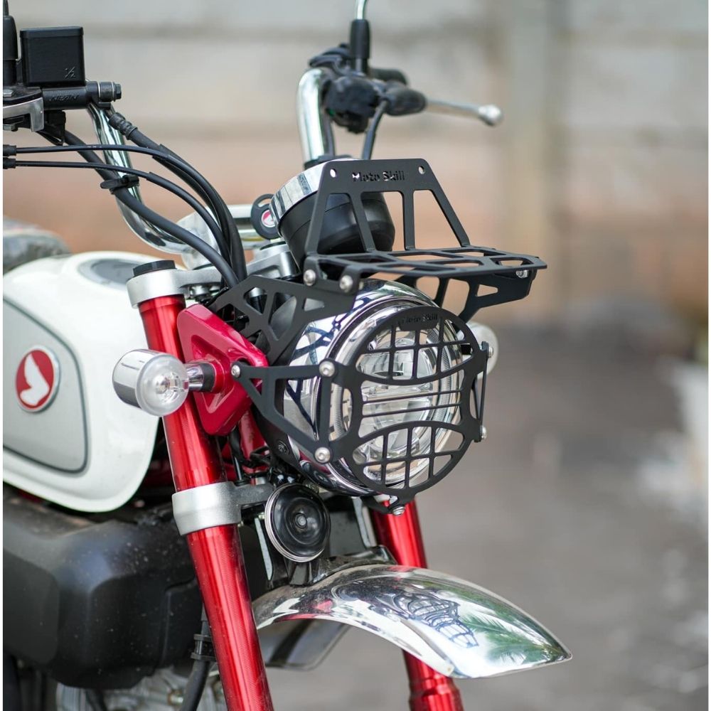 楽天市場】モートースキール ホンダ モンキー125用フロントキャリアV2