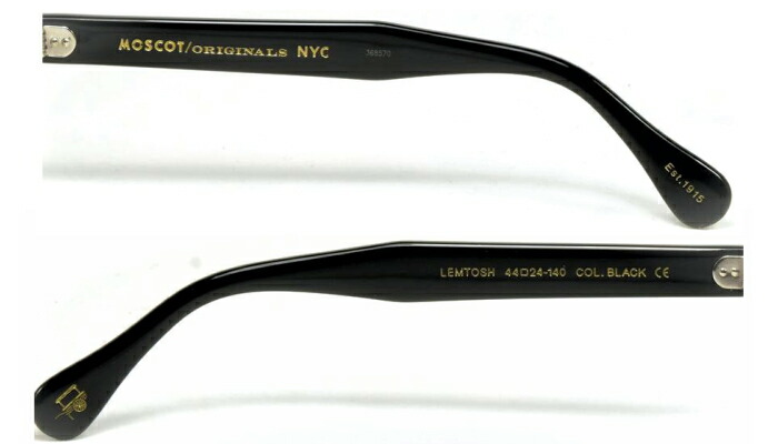 楽天市場】MOSCOT モスコット LEMTOSH レムトッシュ メガネ サイズ 44