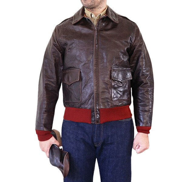 楽天市場】イーストマン レザー クロージング TYPE A-2 .50CAL VINTAGE