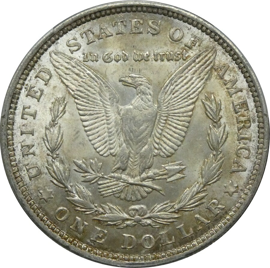 楽天市場】PCGS MS63 モルガンダラー モルガン1ドル銀貨 1921年