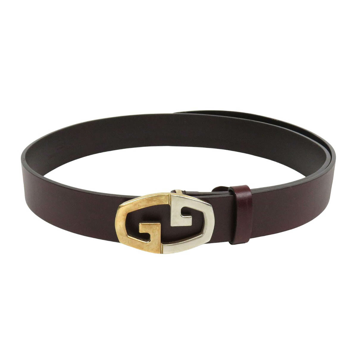 楽天市場】GUCCI グッチメンズレザーベルト ブラックインター