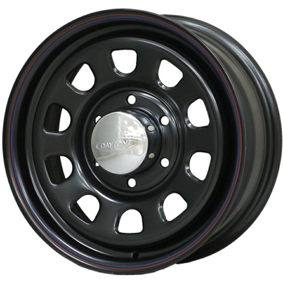 楽天市場】ホイール4本セット デイトナ DAYTONA'S ブラック 16インチ