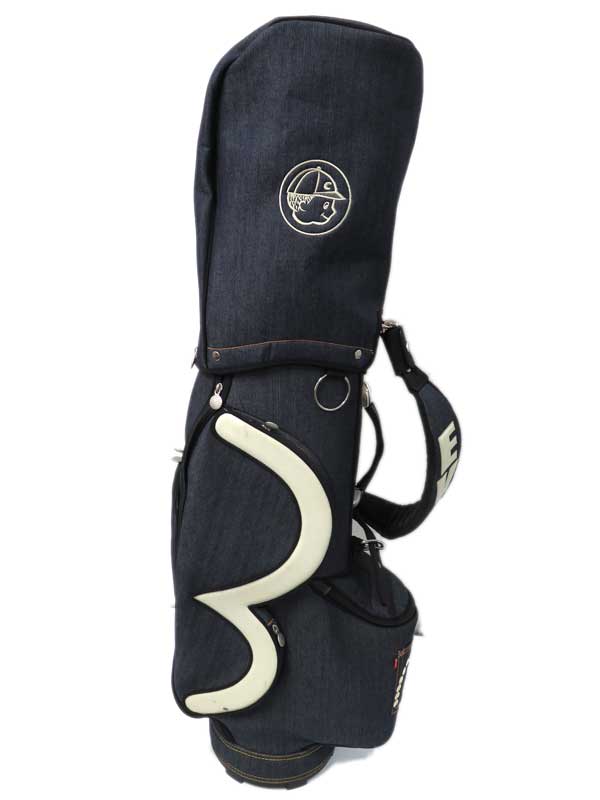 楽天市場】【EVISU】エヴィス『デニムキャディバッグ』ゴルフバッグ 1