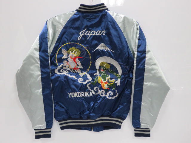 楽天市場】スカジャン 風神雷神 日本製本格刺繍のスカジャン