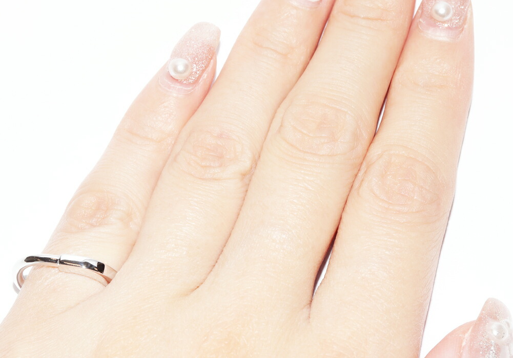 楽天市場】ティファニー 指輪 K18WG ロックリング 約8.5号 : たかみ