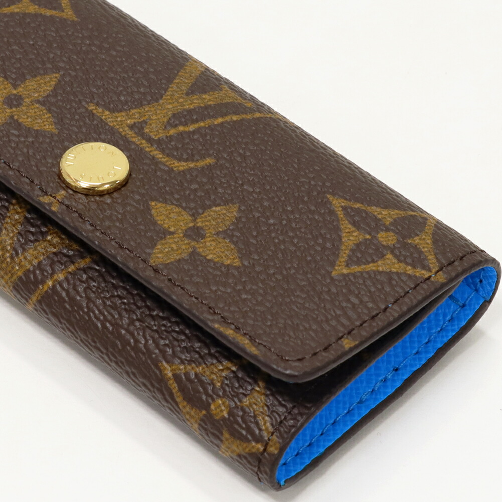 楽天市場】ルイヴィトン 4連キーケース モノグラム ブルー