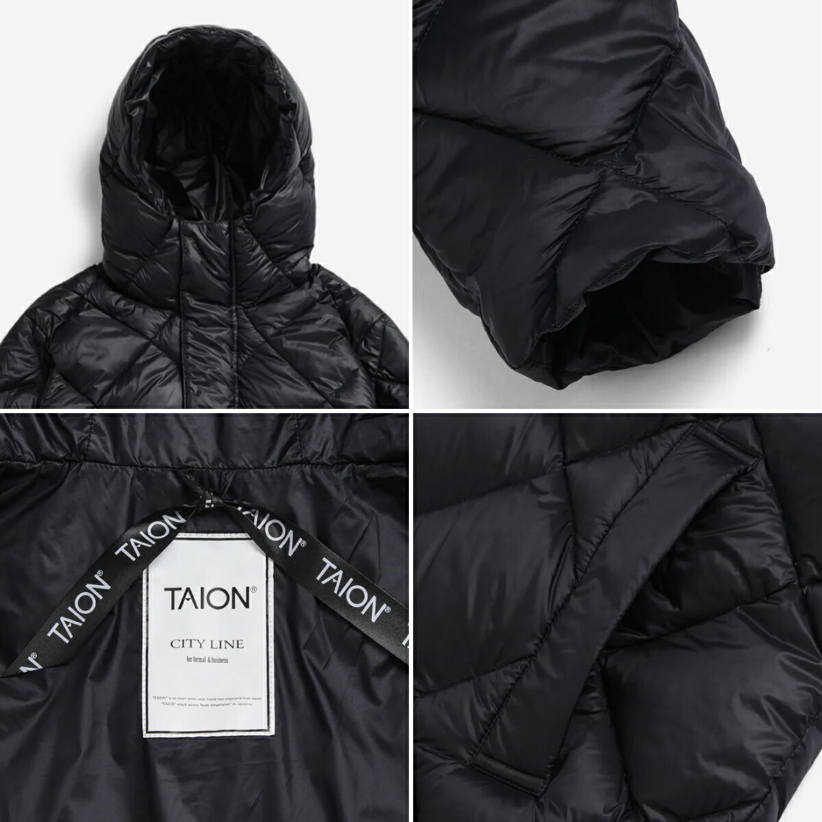 楽天市場】【公式】TAION（タイオン）シティ フード ロングダウン