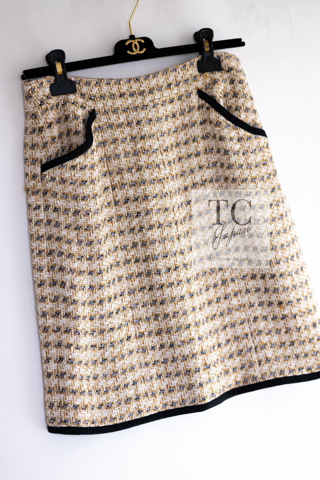 楽天市場】[中古] シャネル ジャケット スーツ CHANEL アイボリー