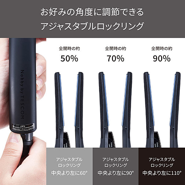 楽天市場】【P10倍 楽天ｽｰﾊﾟｰSALE限定】 Nobby by TESCOM ヘアアイロン