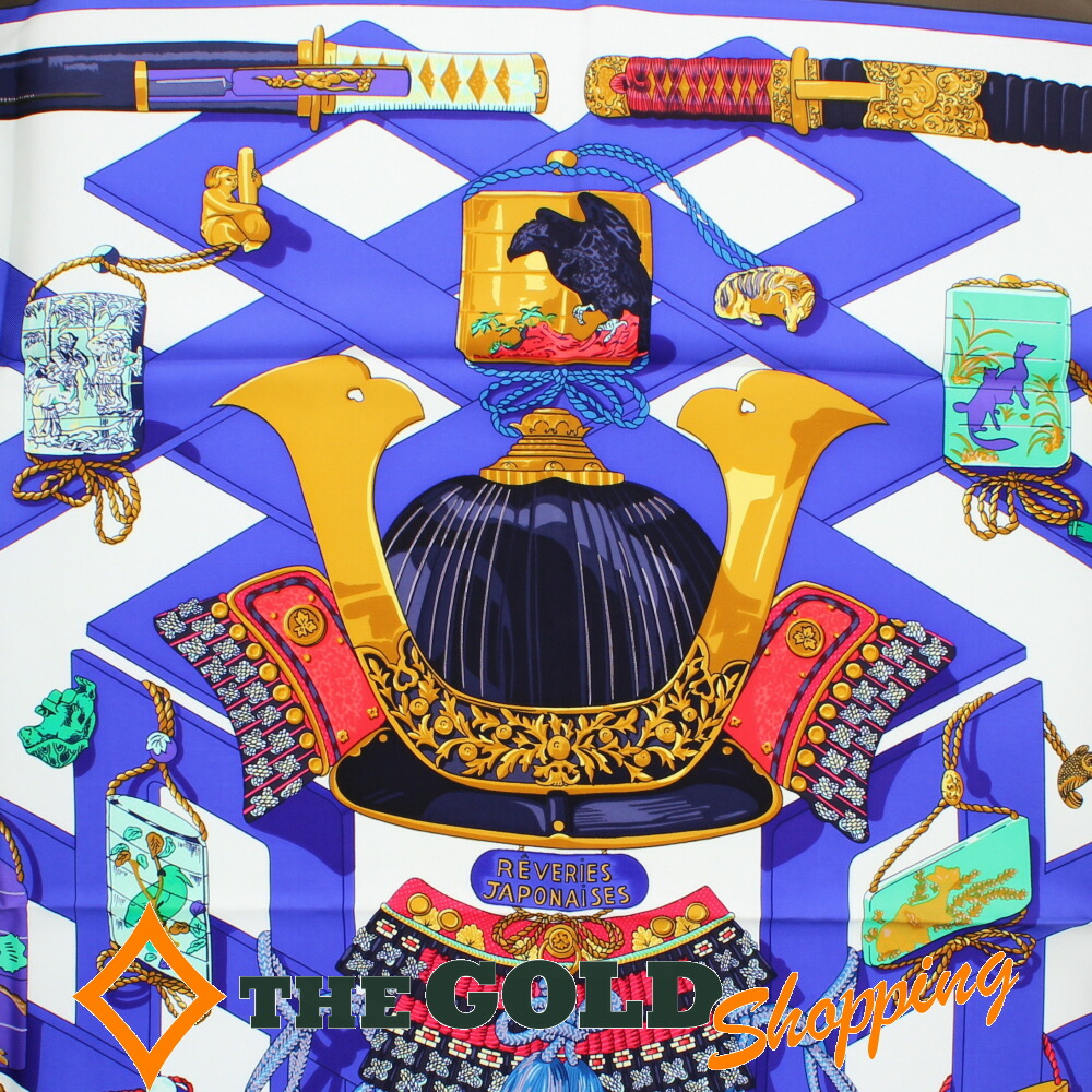 楽天市場】エルメス HERMES カレ90 日本への憧れ REVERIES JAPONAISES