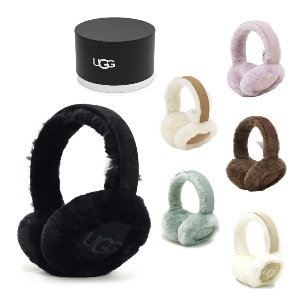楽天市場】UGG アグ イヤーマフ W SHEEPSKIN EMBROIDERY EARMUFF 20955