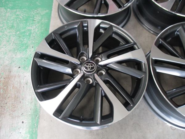 楽天市場】トヨタ カローラクロス 18インチ 純正アルミホイール 4本